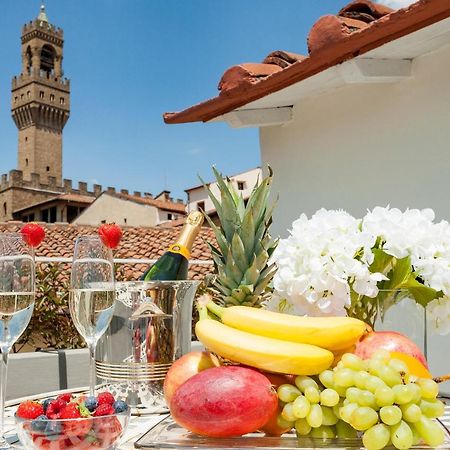 "Palazzo Signoria" Luxury Loft/Apt With Panoramic Terrace Lägenhet Florens Exteriör bild